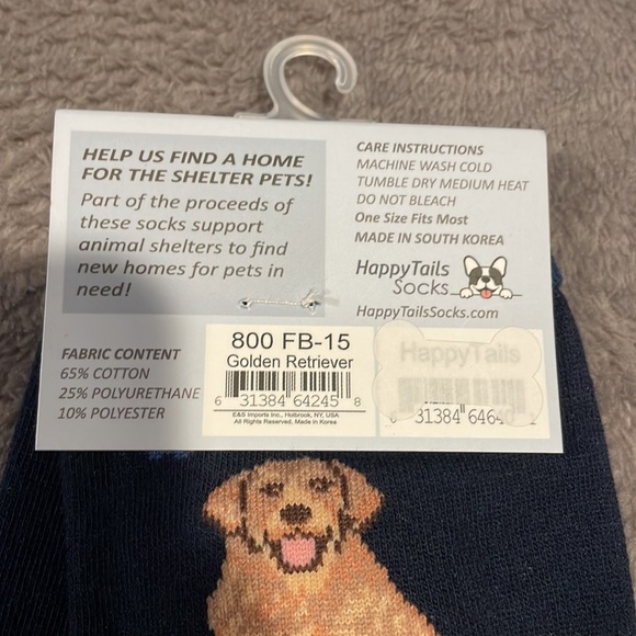 Happy Tails Labrador Retriever Socks - Picture 4 of 4